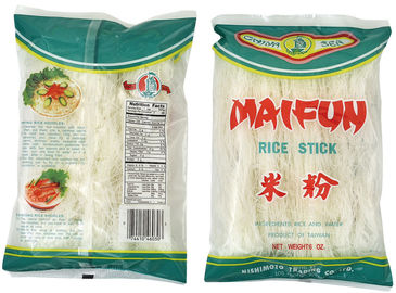 Microelementos contidos fritando os macarronetes de arroz secados customizáveis com FDA