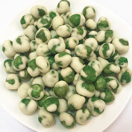 O sabor branco do Wasabi revestiu o vegetariano de Fried Green Peas Snack Crispy dietético