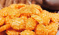 Alimentos friáveis fritados petisco da mistura do biscoito do arroz dos pimentões do sabor do queijo