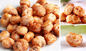 Sabor doce varejista fritado dos petiscos do milho de PNF que embala o logotipo privado pela entrega do mar