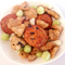 Mistura friável saudável da fuga do biscoito do arroz com bom gosto Fried Crispy Snacks dos amendoins popular