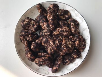 A cor preta secou o fluxo de processamento fritado nutrição das favas com COA