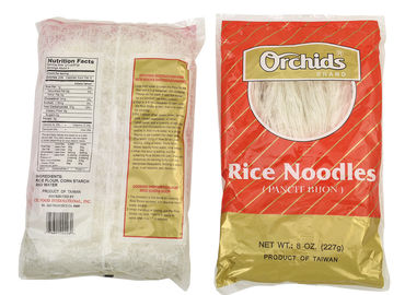 Do ingrediente cru seguro dietético liso dos macarronetes da vara do arroz das ORQUÍDEAS gosto de refrescamento