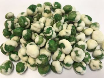 Ervilhas verdes picantes petisco, ervilhas verdes friáveis do Wasabi orgânico do camarão nenhum pigmento