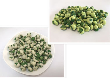 Ervilhas verdes personalizadas do Wasabi friável da cor verde livre de fritar o serviço do OEM