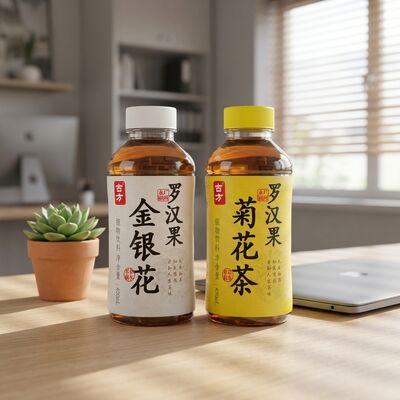 Bebida natural de ervas com ingredientes de alta qualidade para uso conveniente como lanches de soja