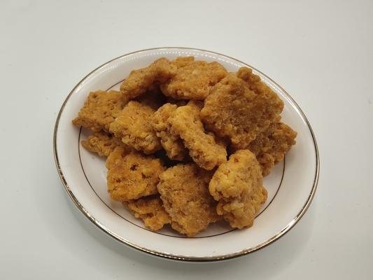 Aromas de ovos salgados Crusta de arroz Lanches Vendedor de retalho Embalagem Logotipo privado Entrega por mar