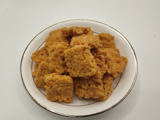Aromas de ovos salgados Crusta de arroz Lanches Vendedor de retalho Embalagem Logotipo privado Entrega por mar