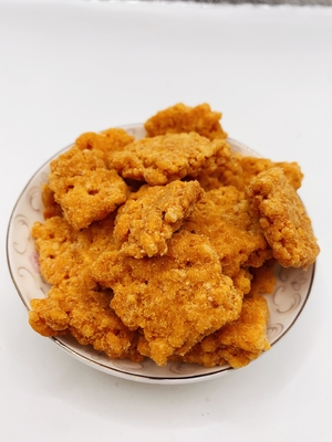Garrafa de ovo salgada Floss de carne seca Biscoito de arroz glutinoso Mistura de aromas ricos e suaves Arroz crocante Arroz frito Crusta de arroz Guoba