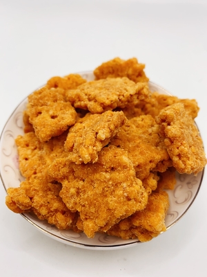Garrafa de ovo salgada Floss de carne seca Biscoito de arroz glutinoso Mistura de aromas ricos e suaves Arroz crocante Arroz frito Crusta de arroz Guoba