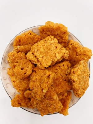 Garrafa de ovo salgada Floss de carne seca Biscoito de arroz glutinoso Mistura de aromas ricos e suaves Arroz crocante Arroz frito Crusta de arroz Guoba