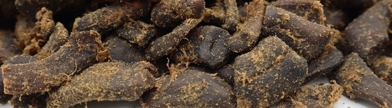 Vegan Pimenta Negra cogumelos Jerky Snacks Retalhista Embalagem Logotipo Privado Entrega por Mar