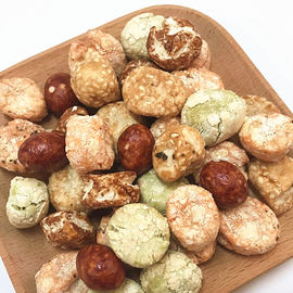 O BBQ salgado Wasabi revestiu o rei Roasted biscoitos Biscoito dos amendoins da mistura do petisco do amendoim