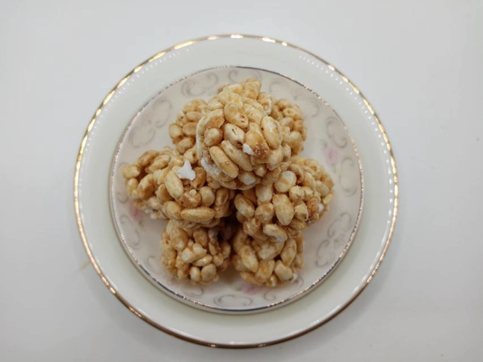 Bolas de arroz de caramelo