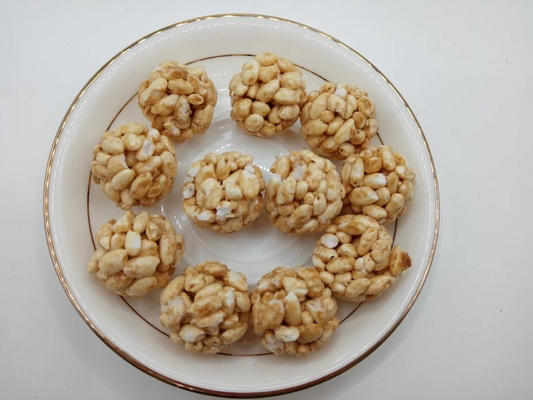 Bolas de arroz de caramelo