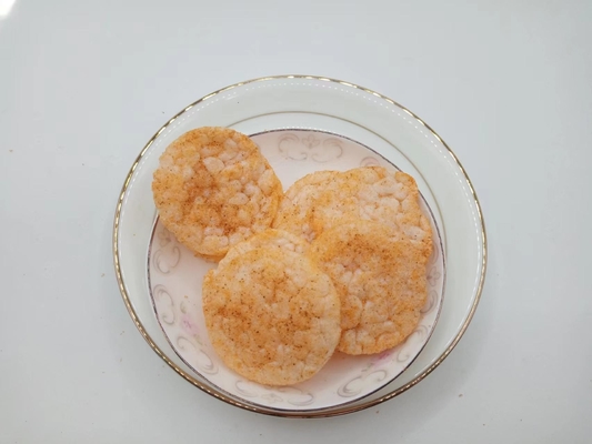 Biscoitos de arroz vegetal