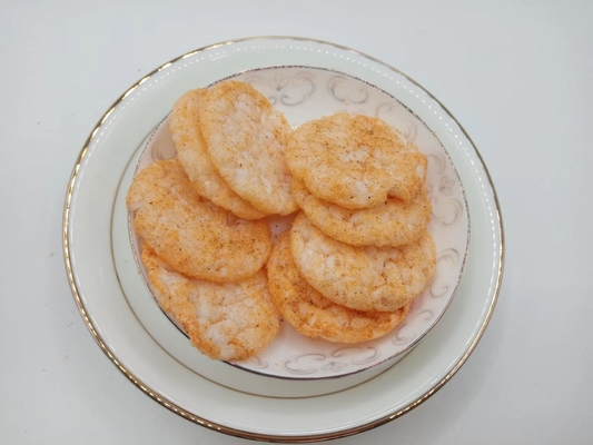 Biscoitos de arroz vegetal