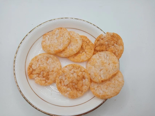 Biscoitos de arroz vegetal