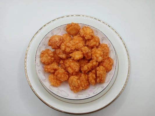 Mini biscoitos de arroz frito