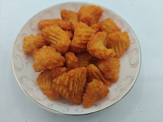 Biscoitos de arroz em espiral crocante
