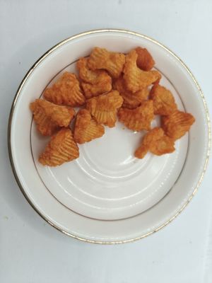 Biscoitos de arroz em espiral crocante