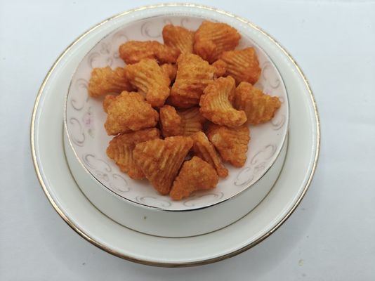Biscoitos de arroz em espiral crocante