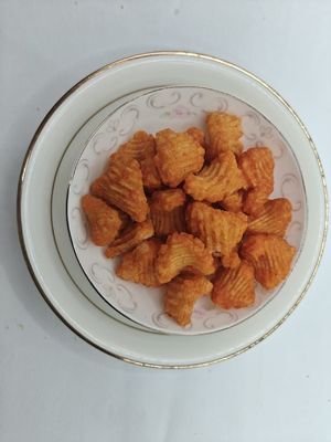 Biscoitos de arroz em espiral crocante