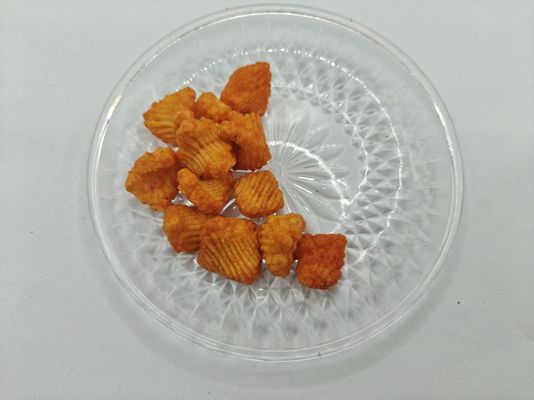 Snacks em forma de caracol