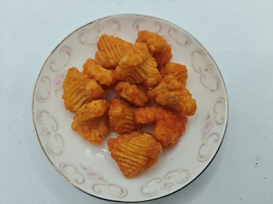 Snacks em forma de caracol
