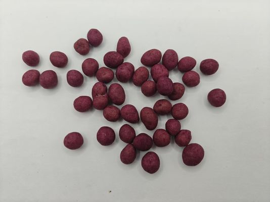 Amendoins de batata doce roxo crocante