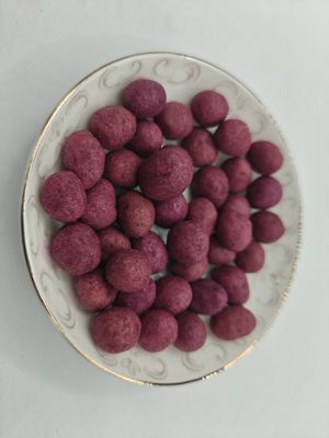 Amendoins de batata doce roxo crocante