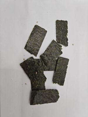 Snacks Crocantes de Alga Marinha Lanche Delicioso e Saudável