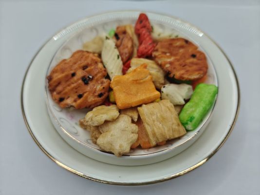 Embalagem de variedades de biscoitos de arroz misturados Embalagem a granel