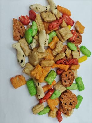 Embalagem de variedades de biscoitos de arroz misturados Embalagem a granel