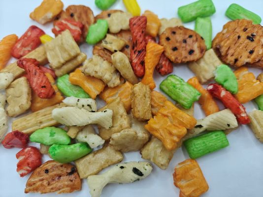 Embalagem de variedades de biscoitos de arroz misturados Embalagem a granel