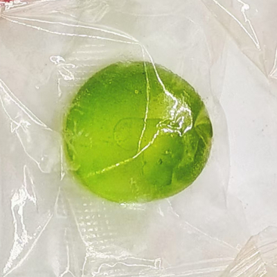Doces de goma coloridos embalados individualmente para festas Eventos Prazer cotidiano