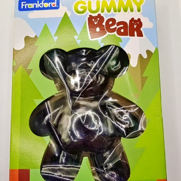 Brinquedos com sabor a frutas envoltos individualmente com formas gigantes e novas