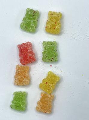 Rainbow Gummy Bears Mastiga Carnaval Para Crianças Para Festas