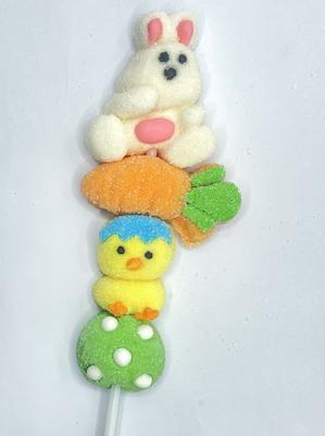 Adoráveis Personagens de Marshmallow em Palitos