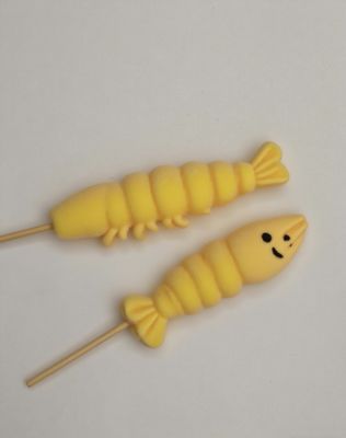 Grelhados em forma de marshmallows fogueira S'mores sabor de baunilha gelatina festas grátis