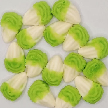 Gomas em Formato Divertido Fatias Coloridas e Formas Criativas