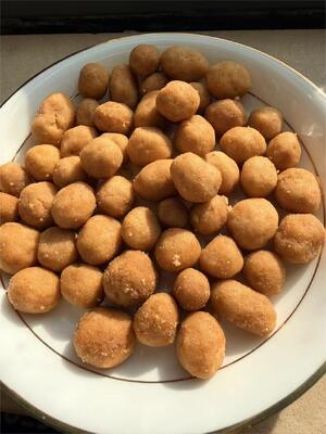 Snacks de amendoim torrados, assados e salgados, embalagem a granel para atacado, biscoito de amendoim e soja