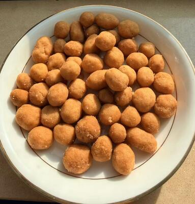 Amendoim revestido com sabor de carne com cinco especiarias para churrasco