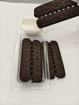 Batatas fritas com 35% de sólidos de leite e embalagem em compartimentos - Mistura de lanches saudáveis com redução de lactose