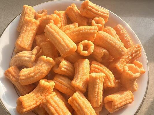 Biscoitos de Arroz Sem OGM e com Formato Divertido