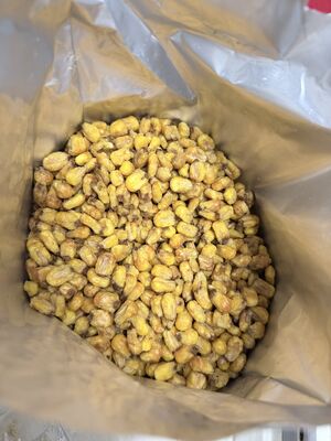 Snack de Milho Torrado com Oleaginosas, Grão Longo, Crocante, Doçura Natural, Saudável para Petiscar