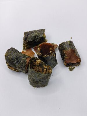 Snacks Nori de qualidade premium e snacks de carne seca com fórmulas personalizadas para venda a granel