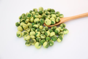 OEM da embalagem das ervilhas de HACCP Fried Yellow Wasabi Coated Green