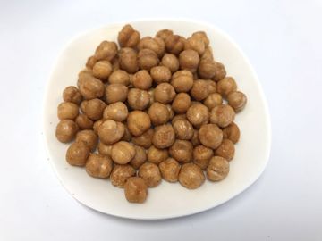 As vitaminas salgadas Roasted picantes dos grãos-de-bico contiveram o ingrediente cru seguro saboroso