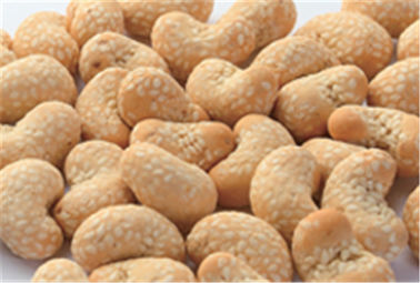 Os petiscos revestidos sésamo da porca de caju, vitaminas completas Roasted os cajus insossos